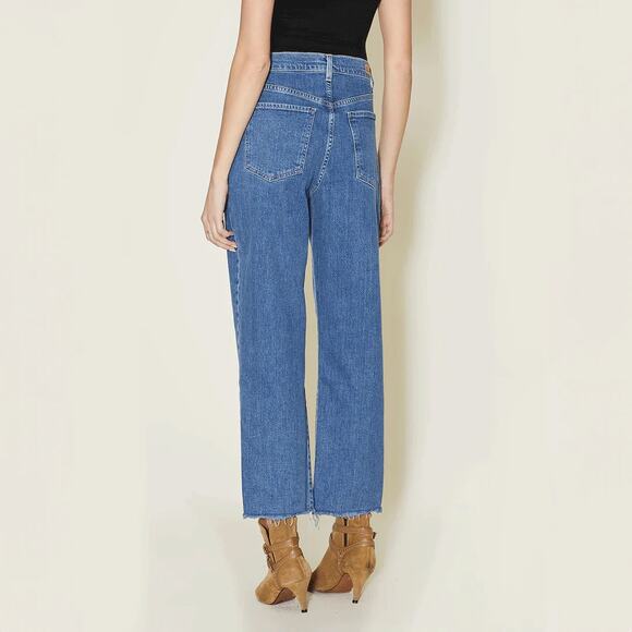 LE JEAN MIA RELAXED STRAIGHT JEANS DESERT CRYSTAL - Picture 2 of 10